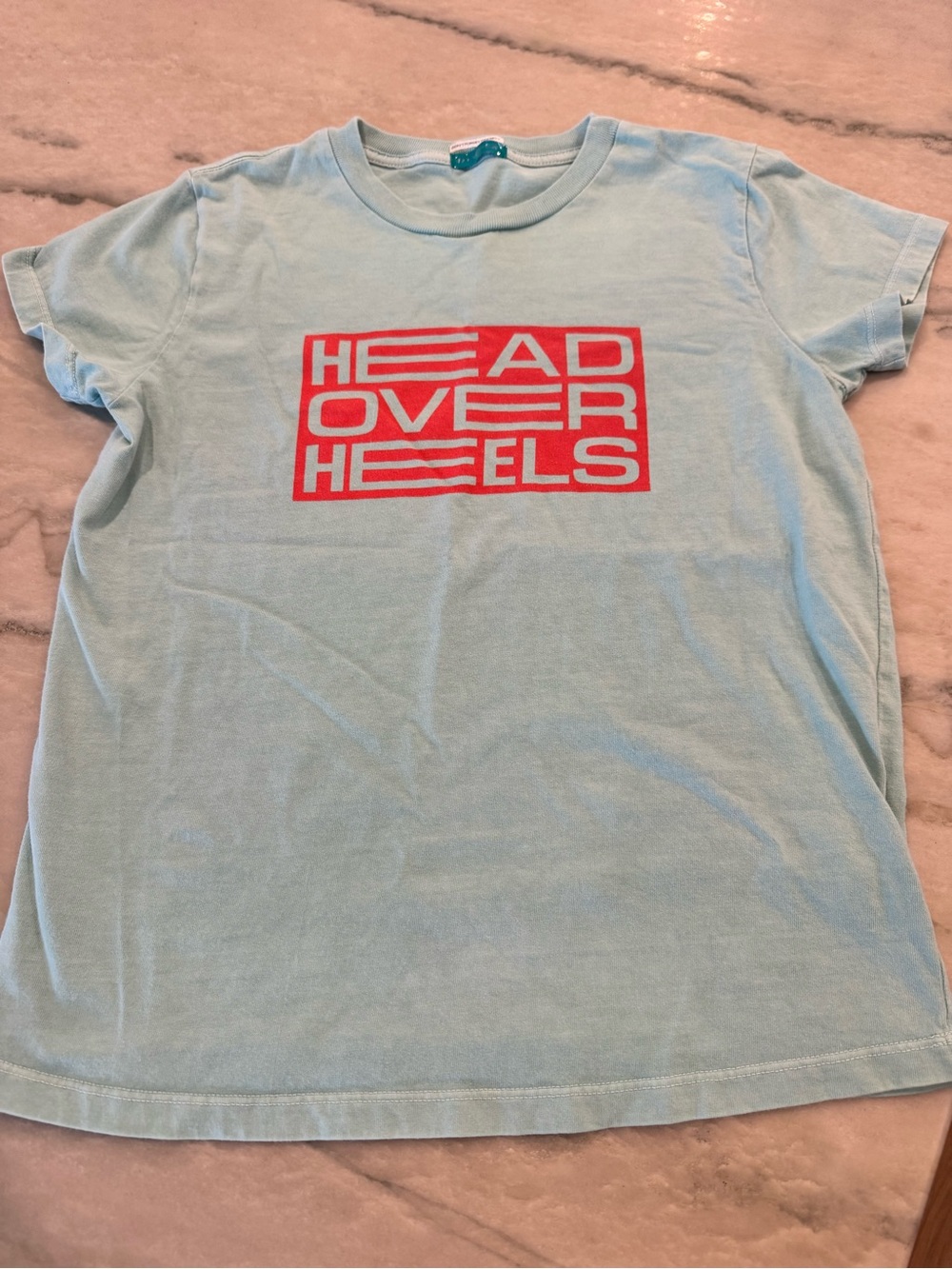 MOTHER denim boxy goodie goodie tee Head Over Heels